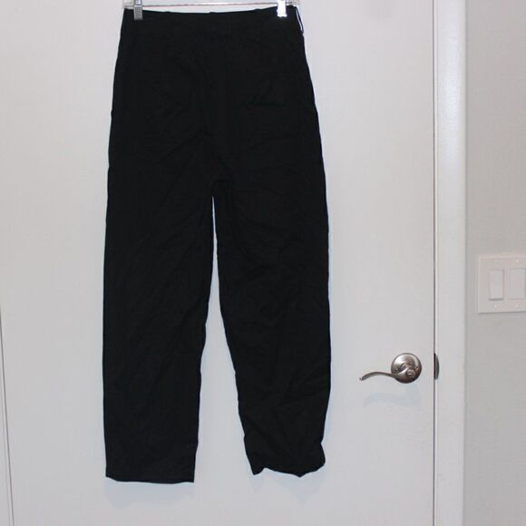 Treasure & Bond Black High Rise Straight Leg Pants Women's Size 6 - Picture 6 of 11